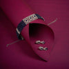 B ring navy blue A.D choker