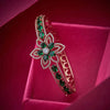 rose gold plated zircon stone bracelet