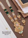 Brass High Gold Antique Necklace