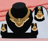 Gold Plated Temple Big Necklace